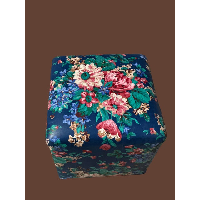 1980s Vintage Waterfall Footstool For Sale - Image 5 of 5