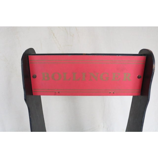 1960s Bollinger Champagne Wine Rack For Sale - Image 5 of 9