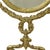 1950s French Baroque Style Gilt Brass Table Mirror, 1950s For Sale - Image 5 of 17