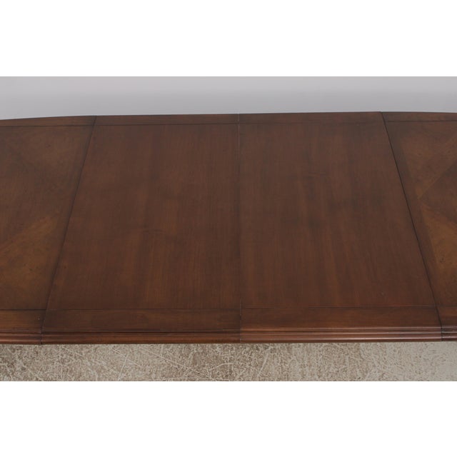 French Louis XIV Style Walnut Dining Table For Sale - Image 14 of 15
