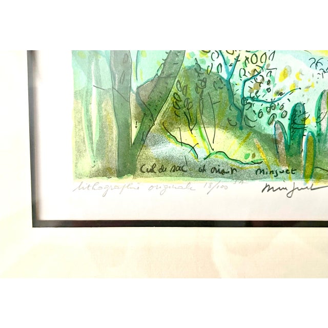 Coastal French Alexandre Minguet (1937-1996) Signed Prints of the Caribbean -- Set of 3 For Sale - Image 9 of 12