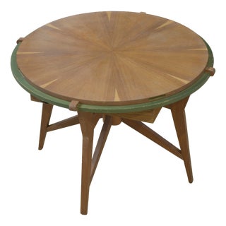 Oak Games Table, 1940s For Sale