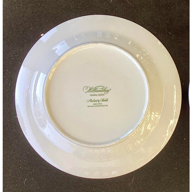 Yellow Holiday Serving Plate For Sale - Image 8 of 9