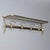 Brass Coat Rack, 1950s For Sale - Image 9 of 9