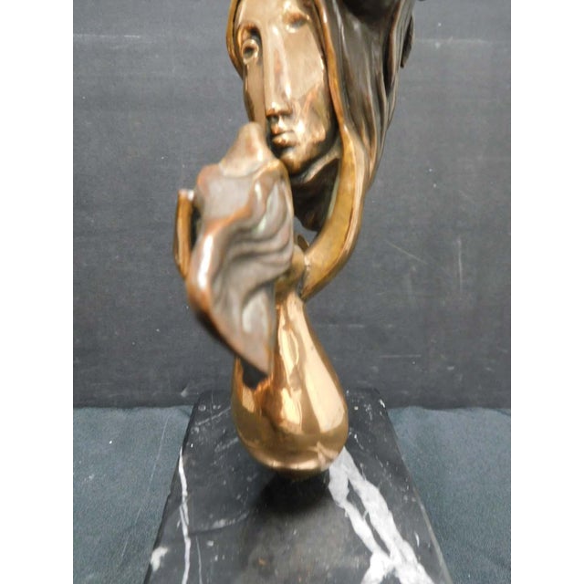 Sunol Alvar "Pareja" Bronze Sculpture With Granite Base Signed For Sale In Denver - Image 6 of 14