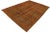 Rustic 1960s 1960s Vintage Orange/Brown Wool Rug For Sale - Image 3 of 10