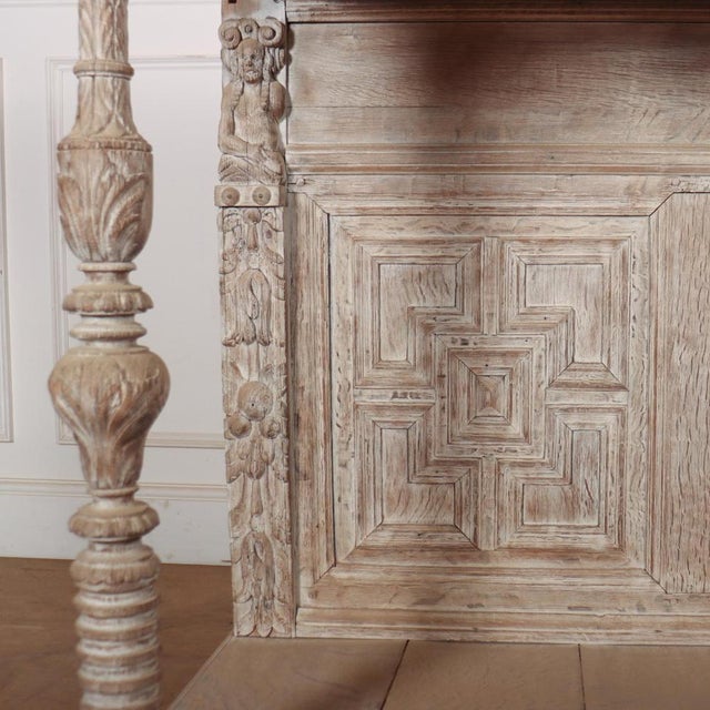 Antique Carved Console Table For Sale - Image 5 of 11