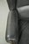 Animal Skin English Style Black Cowhide Wing Armchair For Sale - Image 7 of 15