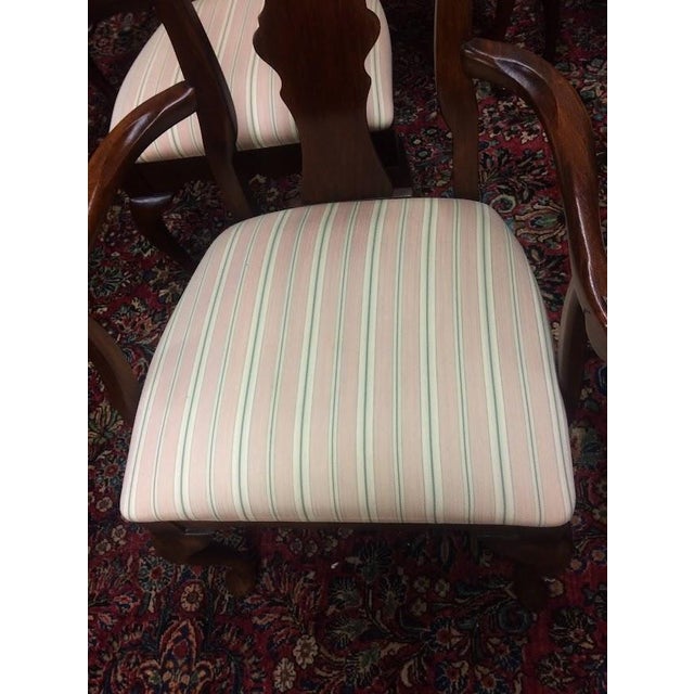 Item: Vintage Dining Chairs, Set of Eight by Jamestown Sterling Furniture. Age & Condition: Circa 1990. Good vintage...