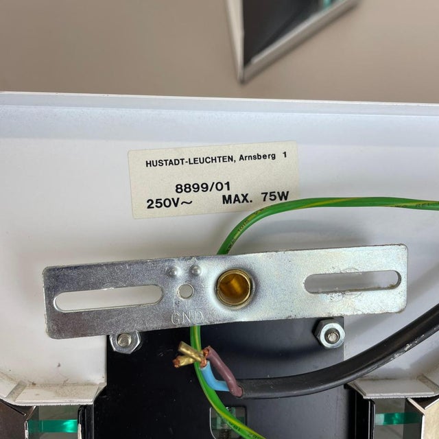 Modern Metal & Acrylic Glass Post Wall Light from Hustadt Leuchten, 1980s For Sale - Image 14 of 17