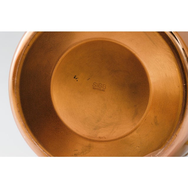 Copper Wine Cooler with Brass Handles, Schwitzerland, 1920s For Sale - Image 13 of 15