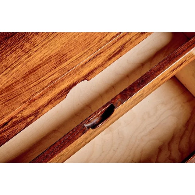 1960s Model 386 Bedside or End Table in Teak and Rosewood by Kai Kristiansen for Aksel Kjersgaard, 1960s For Sale - Image 5 of 12