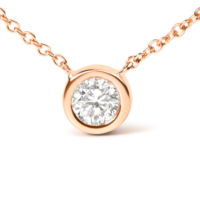 Some things shouldn't be reinvented, which is why we created the solitaire diamond necklace. This understated yet dazzling...