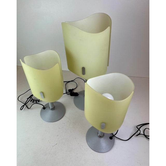 Vintage Italian Opaline Table Lamps, 1990s, Set of 2 For Sale - Image 15 of 18