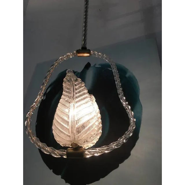 Scenery Chandelier by Ercole Barovier, 1940s For Sale - Image 3 of 11