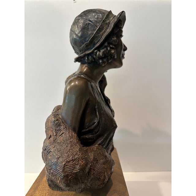 American 1970s George Lundeen “Fur Coat “ For Sale - Image 3 of 7