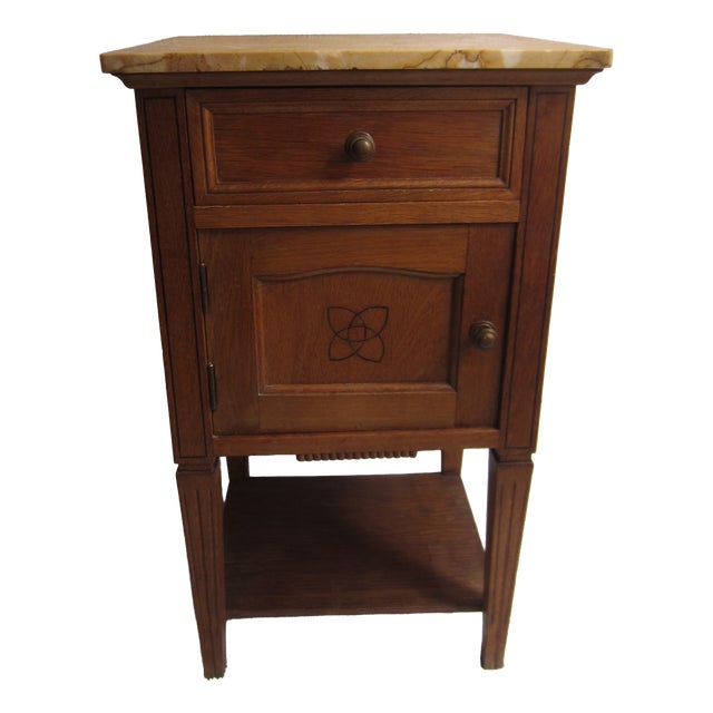 Antique Bedside Table, 1900s For Sale
