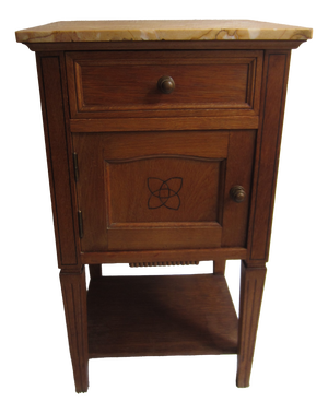 Antique Bedside Table, 1900s