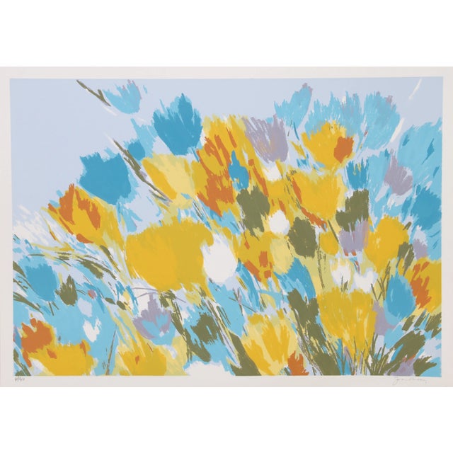 Joan Paley Vintage 'Early Spring' Lithograph For Sale