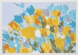 Joan Paley Vintage 'Early Spring' Lithograph
