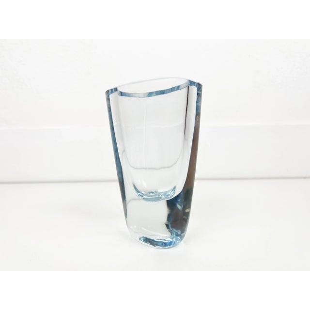 Small Swedish Crystal Vase by Strombergshyttan For Sale In Detroit - Image 6 of 13