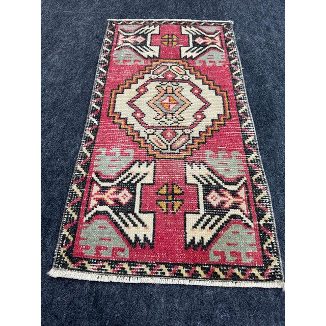 Turkish Yastik Rug 1'6" x 2'11" #24079 Explore a curated collection of hallway runners, wool rugs, and handmade...