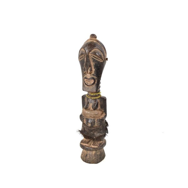 Early 20th Century Songye Nkishi Kifwebe Miniature Power Figure 12 Inch For Sale In Denver - Image 6 of 7