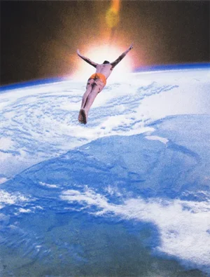 Joe Webb, Deep Dive, 2024, Paper