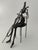 Sculpture of a Cellist, 1950s, Metal, in Very Good conditions. Designed 1950 to 1959