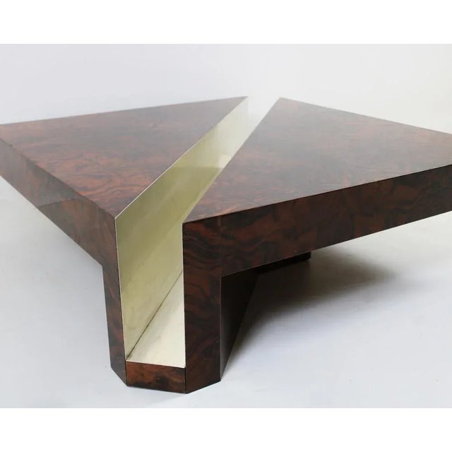 Vintage Coffee Table in Briarwood, 1970 For Sale - Image 4 of 10