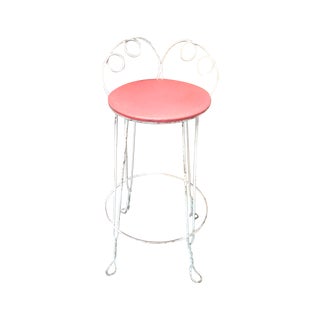 Vintate Iron Stools - Set of 4 For Sale