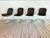 Maroon Vintage Dining Room Chairs attributed to Gastone Rinaldi, Italy, 1970s, Set of 4 For Sale - Image 8 of 18