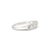 Ladies Antique Art Deco Platinum 0.66ct Old European Cut Diamond Band Ring, Size 5.25 For Sale - Image 4 of 8