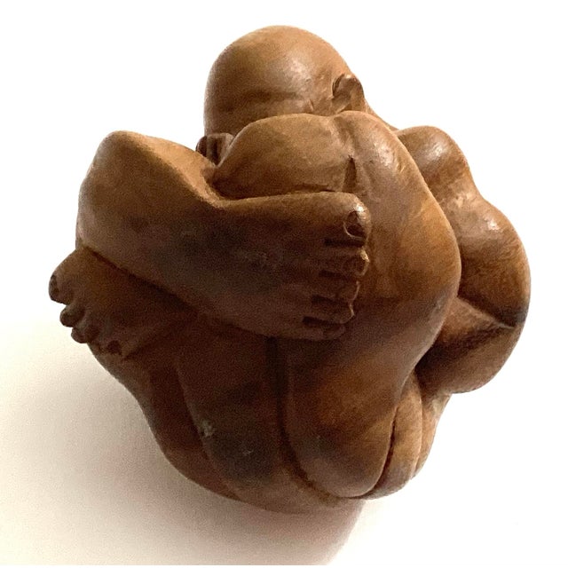 1970s Yogi the Weeping Buddha Sculpture For Sale In West Palm - Image 6 of 10