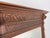Antique French Oak Wall Mirror in Carved Wall Frame For Sale - Image 4 of 15