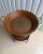 Late 20th Century Vintage Crespi Style Split Reed Rattan Tray Table For Sale - Image 5 of 12
