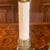 Pair of Louis XVI Period Candlestick Lamps With Marbleized Shades For Sale - Image 10 of 15