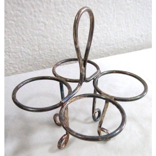 Metal 1875 Hukin & Heath H&h 1520 Sterling Silver Blossom Top Egg Coddler Complete For Sale - Image 7 of 12