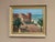 Original oil on canvas – “motif from italy” by k. Berthel – signed & dated 1949 – vintage & framed – 73 × 61 cm (28.7" ×...