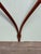Wood Vintage Italian Half-Moon Console Table, 1950s For Sale - Image 7 of 14
