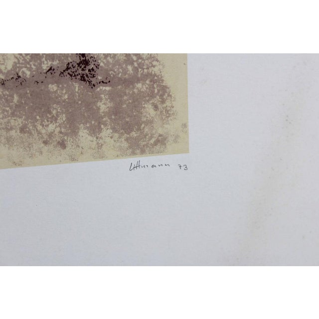Klaus Littmann, Composition, 1970, Lithograph For Sale - Image 11 of 12