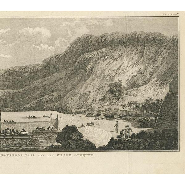 James Cook, Karakakooa Bay, 1803, Paper For Sale - Image 4 of 6