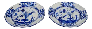 Terracotta Ceramic Dishes by C.F.M. Faenza, Set of 2
