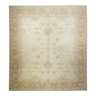 Contemporary Peshawar Rug 11'2'' x 12'7'' For Sale