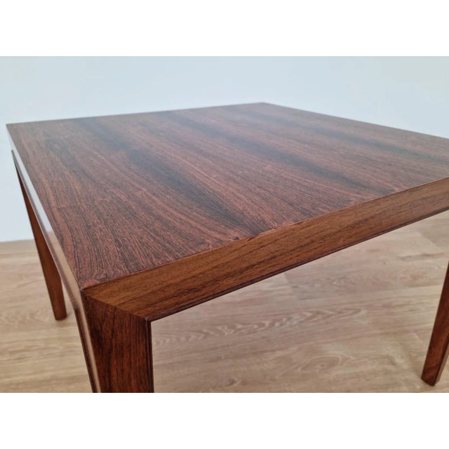 Produced in Denmark. - Made of rosewood and rosewood veneer. Carefully refurbished. jr This piece is attributed to the...