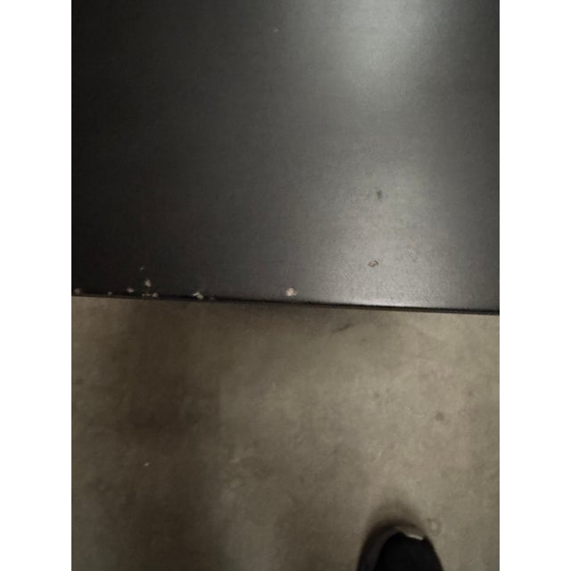 Late 20th Century Marble and Steel Side Table For Sale - Image 9 of 10