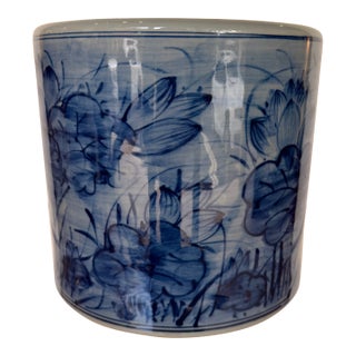 Tang HKG Blue and White Vase For Sale