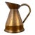 Antique English Hammered Copper Water Ewer, Circa 1920 For Sale