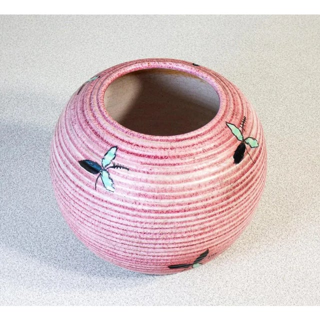 Glazed Majolica Vase Deruta, 1950s For Sale - Image 4 of 8