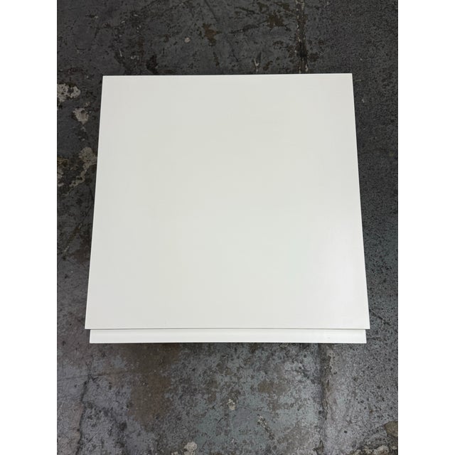 White West Elm Parsons Two Drawer File Cabinet For Sale - Image 8 of 12